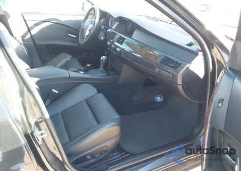 2005 BMW 545I из США, поврежденный, VIN WBANB335X5CN63441